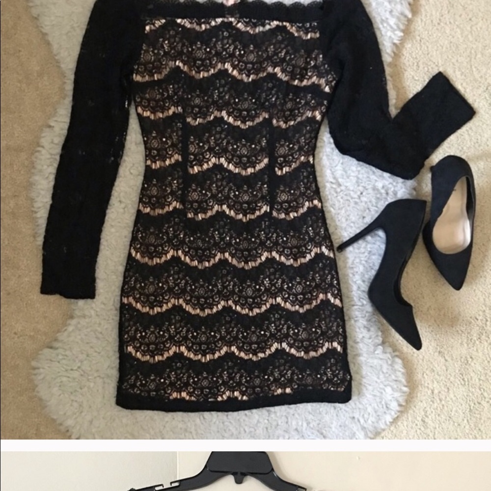 Misguided Lace Dress